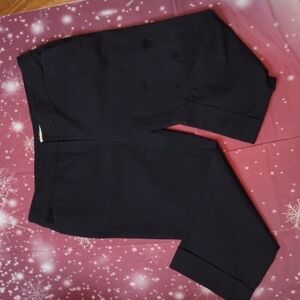 Eileen Fisher black cropped pants size XL